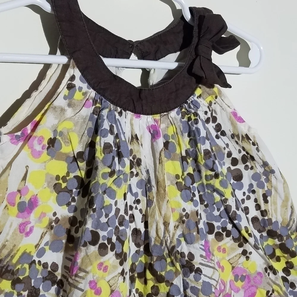 Oshkosh Lined Color Splatter Dress 18m
